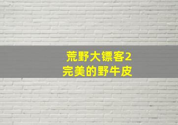 荒野大镖客2 完美的野牛皮